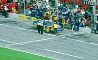 < img src= "Bobby Hamilton #4 pitting.JPG" alt= "2003 NASCAR Craftsman Truck Series, Florida Dodge Dealers 250, at Daytona Speedway" >