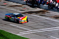 NASCAR Busch Series Jason Jarrett 33 Bayer/Alka-Seltzer wreck 1999 Busch Series NAPA Auto Parts 300 Daytona International Speedway