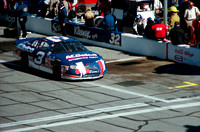 NASCAR Busch Series Dale Earnhardt Jr. 3 AC Delco repairs 1999 Busch Series NAPA Auto Parts 300 aDaytona International Speedway