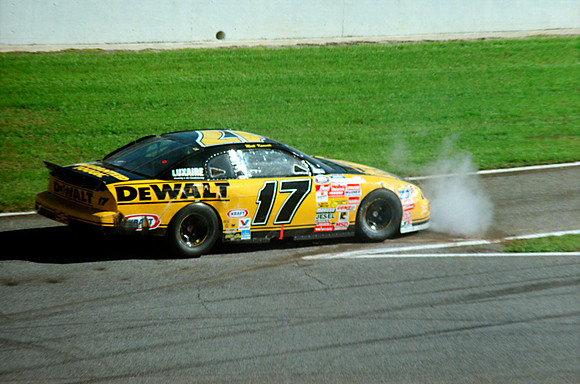 NASCAR Busch Series Matt Kenseth 17 DeWalt Power Tools wreck 1999 Busch Series NAPA Auto Parts 300 Daytona International Speedway