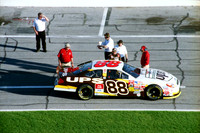 NASCAR Cup Series Dale Jarrett 88 UPS Ford Taurus qualifying 2003 Daytona 500.
