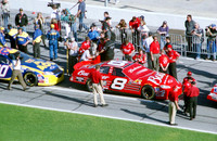 NASCAR Cup Series Dale Earnhardt Jr. 8 Budweiser Chevy Monte Carlo qualifying 2003 Daytona 500