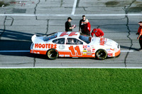 NASCAR Cup Series Brett Bodine 11 Hooters Ford Taurus qualifying 2003 Daytona 500