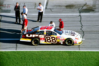 NASCAR Cup Series Dale Jarrett 88 UPS Ford Taurus qualifying 2003 Daytona 500.