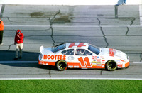 NASCAR Cup Series Brett Bodine 11 Hooters Ford Taurus qualifying 2003 Daytona 500