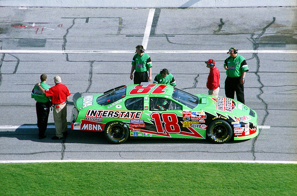 NASCAR Cup Series Bobby Labonte 18 Interstate Batteries Chevy Monte Carlo qualifying 2003 Daytona 500