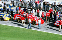 NASCAR Cup Series Dale Earnhardt Jr. 8 Budweiser Chevy Monte Carlo qualifying 2003 Daytona 500