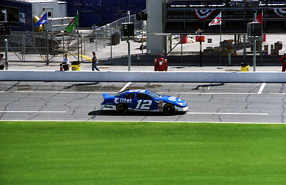 NASCAR Ryan Newman 12 Alltel Dodge Charger qualifying 2007 Daytona 500