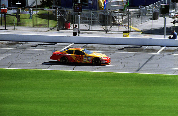 NASCAR Derrike Cope 74 Dutch Quality Stone Chevy Monte Carlo SS qualifying 2007 Daytona 500