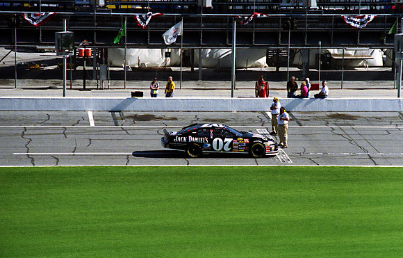 NASCAR Clint Bowyer 07 Jack Daniels Chevy Monte Carlo SS qualifying 2007 Daytona 500