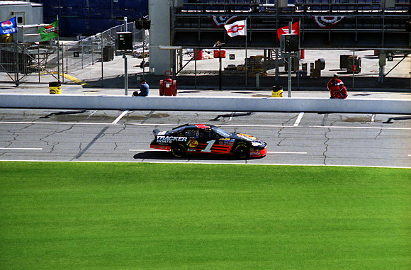 NASCAR Martin Truex Jr 1 Bass Pro Shops Tracker Boats Chevy Monte Carlo SS qualifying 2007 Daytona 500