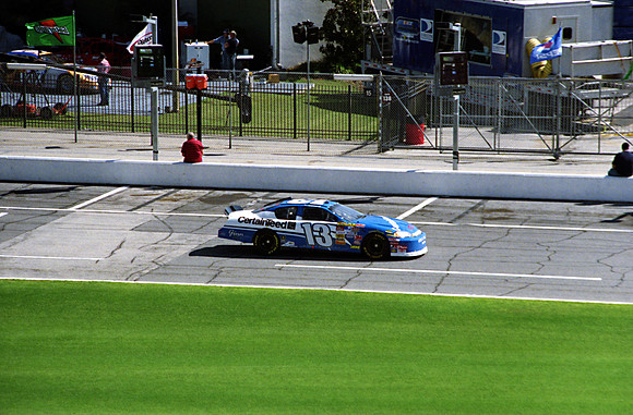 NASCAR Joe Nemechek 13 Certain Teed Ginn Resorts Chevy Monte Carlo SS qualifying 2007 Daytona 500