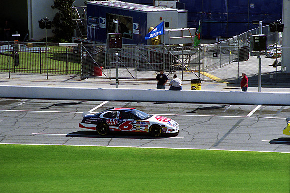 NASCAR David Ragan 6 AAA Ford Fusion qualifying 2007 Daytona 500