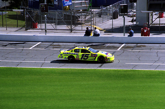 NASCAR Paul Menard 15 Peak Menards Chevy Monte Carlo SS qualifying 2007 Daytona 500