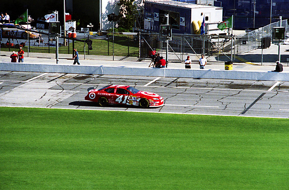 NASCAR Reed Sorenson 41 Target Dodge Charger qualifying 2007 Daytona 500