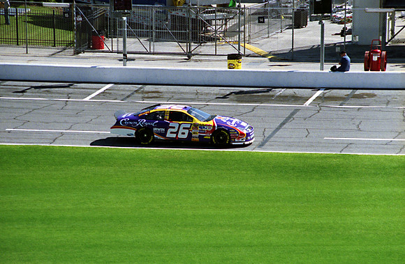 NASCAR Jamie McMurray 26 Crown Royal Ford Fusion qualifying 2007 Daytona 500