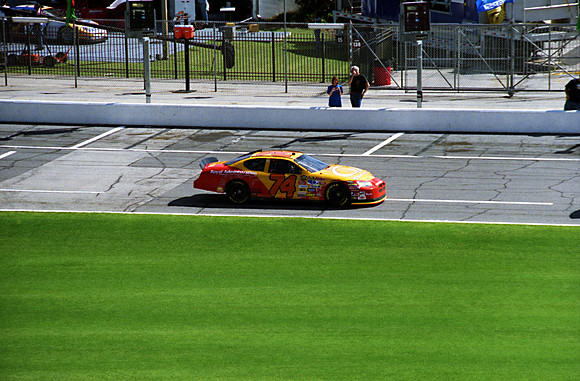 NASCAR Derrike Cope 74 Dutch Quality Stone Chevy Monte Carlo SS qualifying 2007 Daytona 500