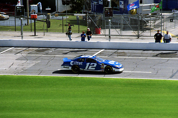 NASCAR Ryan Newman 12 Alltel Dodge Charger qualifying 2007 Daytona 500