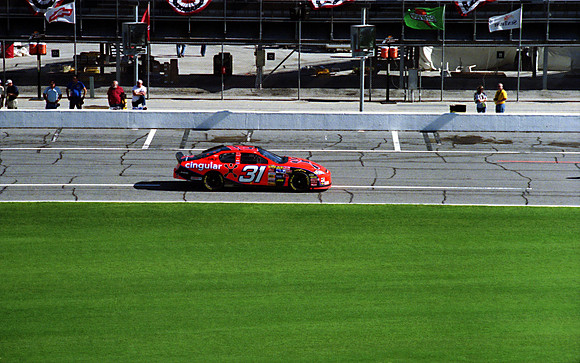 NASCAR Jeff Burton 31 Cingular Wireless Chevy Monte Carlo SS qualifying 2007 Daytona 500