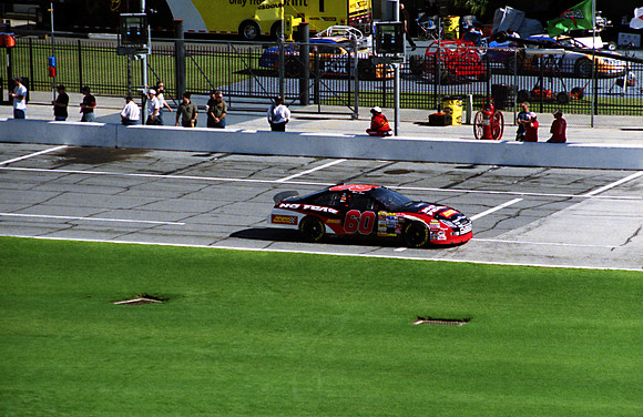 NASCAR Boris Said 60 SOBE No Fear Energy Drink Ford Fusion qualifying 2007 Daytona 500
