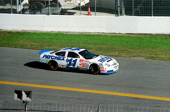 "NASCAR Cup Series Brett Bodine 11 Paychex Ford Taurus qualifying 1999 Daytona 500"