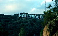 Sign Hollywood California 1988