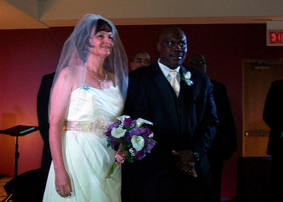 *Connie and Sherbie at Altar